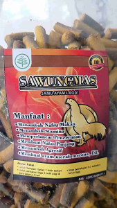 Jamu Ayam Sawungmas 500 Butir & Jamu Ayam Aduan