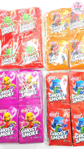 96pcs GHOST SMOKE CANDY DRINK POWDER 4 FLAVOR/loot bag fillers/paninda/giveaways/party favors.