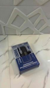 Remax RPP-76/77 5000mAh Capsule Pocket Mini Powerbank With Built-in iPh & TypeC Cable Super Fast Charging PD 20W Power Bank