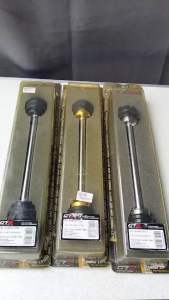 แกนล้อหน้า+กันล้ม GTR X-MAX/R-3/MT-03 (ยาว 289มิล) สี ดำ/สี ทอง/สี เทา 1ชิ้น