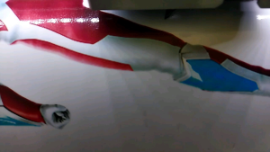 GINGA ULTRAMAN Sticker Dinding Size 30-45 cm Vinyl white waterproof