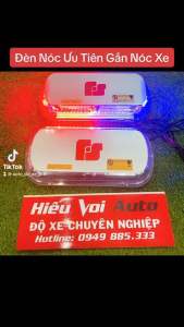 Đèn nháy Police ngắn nóc xe 44 Led