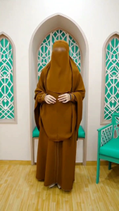 Set Jenna series khimar cadar bandana/gamis set khimar cadar premium