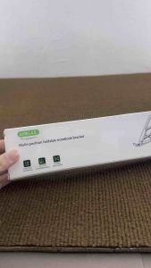 GERLAX T10 Multi Position Foldable Notebook Bracket - Adjustable Portable Stable Lightweight Ergonomic - Ideal for Work or Study