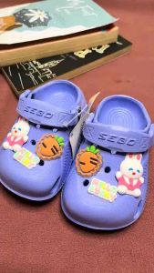 SEBO Sandal Slop Anak Perempuan Sandal Baim Anak Anti Slip Ringan dan Nyaman Sandal SEBO Motif Bunny Kelinci Sandal Warna Warni Anak Perempuan Sandal Anti Air Sandal Kodok Anak Sandal Daily Anak Sandal Murah