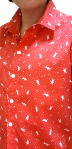 ส่งฟรี เชิ้ตแขนสั้นสไตล๋ญี่ปุ่น ใครใส่ก็สวยดูดี สาวเล็ก สาวอวบได้หมด [ ส่วนประสบการณ์ ขนาดฟรีไซส์ ]