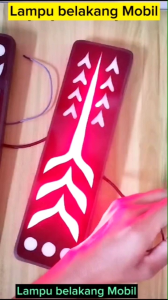 Stoplamp Lampu Belakang Mobil Pickup Variasi (New Carry Apv Mega Carry Futura Carry 1.0/1.5/1.3 L300 Panther DFSK Supercab Hardtop Jimny)