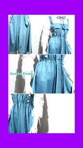 Ryana - Gamis / Long Dress / Home Dress Lengan Panjang Ala Korea Kerah /Dress wanita Dewasa Kekinian