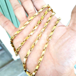 (Có Ký Hiệu+Không kiêng mồ hôi muối) Dây Chuyền Nam Cổ Trụ 5MM Cao Câp- Dùng lâu dài tắm rửa không đen