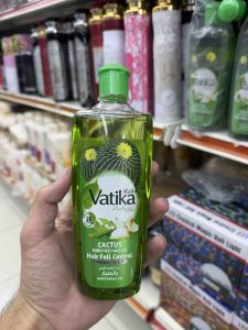 Vatika Olive Enriched Nourish Effect Shampoo with Vitamins A-E-F.