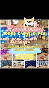 Gorden Kolong Dapur: Solusi Anti-Karat & Tahan Air