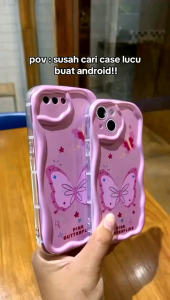 Case Xiaomi Redmi 8 8a pro Softcase Airbag Motif Buterfly Love Silicone Silikon Kesing Casing Cesing Cover