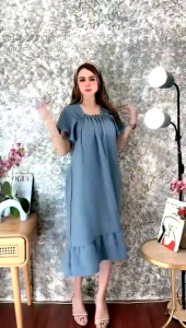 Daster Kringkl Paket Isi 3PCS Dress Fuji Bahan Crinkle Jumbo LD 110-120