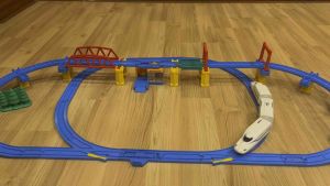 Takara Tomy Plarail Shinkasen N700S Cool Luxury Set (preloved)