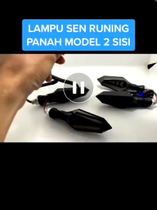 4 PCS LAMPU SEN MOTOR VARIASI LED RUNNING 2 SISI LAMPU SEIN PANAH LAMPU SEN UNIVERSAL VIXION /RX KING /R15 /R 25 /BYSON /TIGER /MEGA PRO /XABRE /AEROX / GL / AEROX / KLX /NINJA DLL