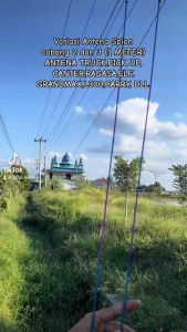 ANTENA VARIASI CABANG 2 dan 3 PANJANG 1 METER UNTUK SPION TRUCK DAN PICK UPFULL STAINLES