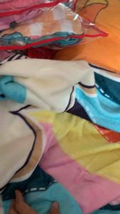 ผ้าห่มนาโน ผ้าสำลี กว้าง 4.5 ฟุต Blanket ผ้าขนนูมนิ่มเกรด A ฟรีกระเป๋า