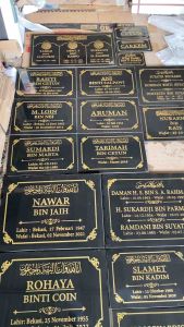 NISAN ISLAM CUSTOM BAHAN GRANIT