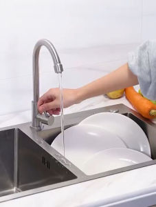 [Local Seller] Adjustable Stainless Steel Sink Drainer Basket Tray Rack for Dish Vegetable Fruit On Counter Dish Rack