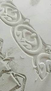 Cetakan Gypsum Beton CNC GRC Model LIS Ornamen ukuran 15x100