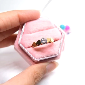 [GRATIS CETAK NAMA] Cincin Titanium Anti Karat F04 | Cincin Pasangan | Cincin Hadiah | Cincin Lamaran | Cincin Tunangan | Aksesoris Fashion Wanita