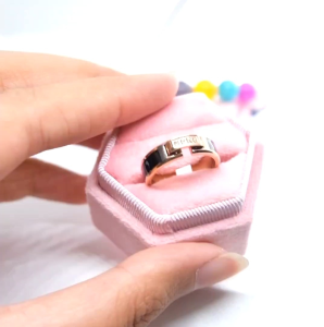 [GRATIS CETAK NAMA] Cincin Titanium Anti Karat F05 | Cincin Pasangan | Cincin Hadiah | Cincin Lamaran | Cincin Tunangan | Aksesoris Fashion Wanita