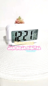 Jam Meja Digital Multifungsi Kalender & Suhu