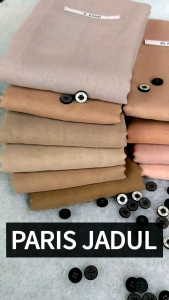 Paris Jadul Muslimah Segiempat Polos