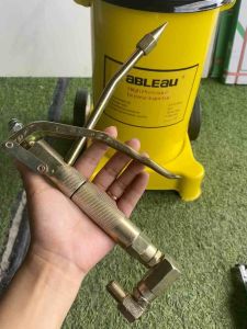 Máy bơm mỡ khí nén bơm mỡ hơi dung tích 12 lít