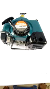 หัวเครื่องตัดหญ้า 2 จังหวะ รุ่นKT-RBC-411E ยี่ห้อ KANTO ลานดึงเบาสตาร์ทติดง่ายมาก ครัชท์แบบ 2 ก้อน ทนแรงประหยัดน้ำมัน