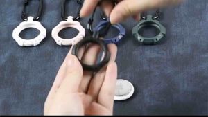 [ LOCAL SELLER] hard cover Air tag TPU holder protection shell airtag case protector anti lost Keychain