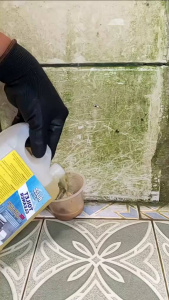 BUZZCLEAN TOILET CLEANER TERBARU: Pembersih Kerak Toilet Keramik Kamar Mandi 1 Liter & Free Kuas & Sarung Tangan