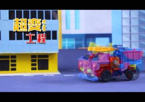 children mini car sliding car robot 1:64 6 in 1 pack