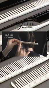 (พร้อมส่ง/ของญี่ปุ่นแท้ราคาถูกที่สุด)  YS Park YS-G39 Guide Cutting Comb (180 mm) หวีตัดผม หวีซอย เหมาะสำหรับผมสั้นถึงปานกลาง  และมีการพิมพ์สเกลบนไม้บรรทัดที่สามารถวัดความยาว ของเส้นผมได้ทั้งสองด้าน หวีช่างผมมืออาชีพ