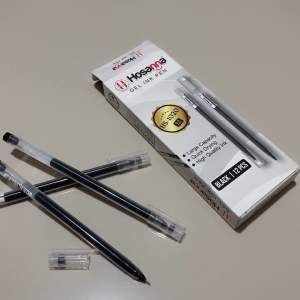 Bolpen Gel Hitam 0.5mm HS-1020