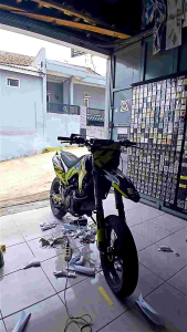Desain Stiker Motor Trail & Aksesoris CRF 150L