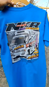 Kaos truk elf nkr rfr 31 atasan pria dewasa distro murah keren katun lembut