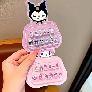 Sanrio Cute Cartoon Fake Nail Kids 3D