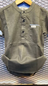 kurta polos anak lengan pendek/kurta anak/kemeja anak/hem anak/SSMR-STORE