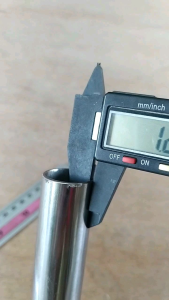 Pipa Bulat Stainless OD 254 mm ID 230 mm Tebal 12 mm Panjang 20 cm