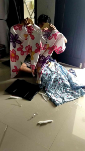 Piyama Baju Tidur Wanita Dapat 3 Setel