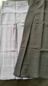 8841 chân váy dài 2 ly bung kèm đai chất tuyết mưa