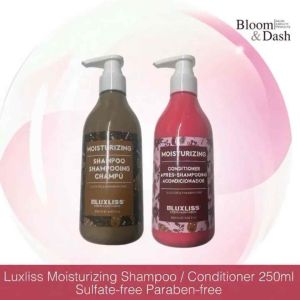 Luxliss Moisturizing Shampoo / Conditioner 250ml Sulfate-free Paraben-free