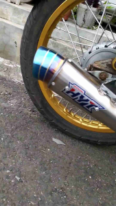 Silincer Knalpot Dpj Jigsaw Ujung Biru Keong Stainless Engker Engker Helikopter Slencer Only