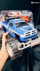 No.4189🚗รถบิ๊กฟุตท้ายลากคันใหญ่มีลาน เข็นเล่นได้ l/jo 12