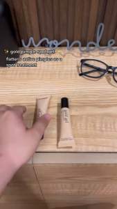 Mary Elizabeth R Gold Gel  Carrotseed + Glycolic Acid Pimple Acne  Evening Spot Gel