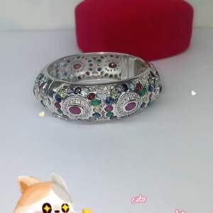 กำไลเงินนพเก้าพลอยแท้ทานตะวัน