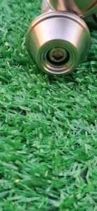 ตูม อุดปลายแฮนด์ ก้นหอยสูง 100% สีเงิน 1คู่ สำหรับทุกรุ่น ใช้สำหรับทุกรุ่น รถ