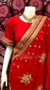 🇮🇳ส่าหรีพร้อมใส่ งานเกรดพรีเมี่ยมจากอินเดีย ตัดเย็บสำเร็จพร้อมใส่ดีไซร์สำหรับคนไทย