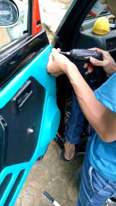 Bakleding/ Doortrim dek pintu Variasi pintu Mobil pickup L300/ FuturaT120ss / Carry 1.0 / Futura 1.5 satu set kanan dan kiri